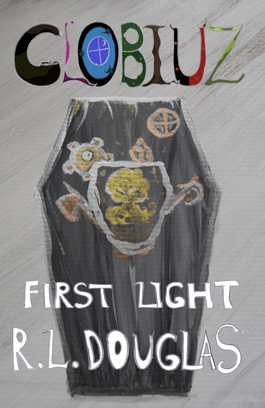 Globiuz: First Light - hardcover coffin cover
