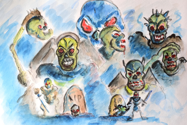 Grave Goblins by © R.L. Douglas 2025