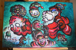 "Strange Monsters" the painting